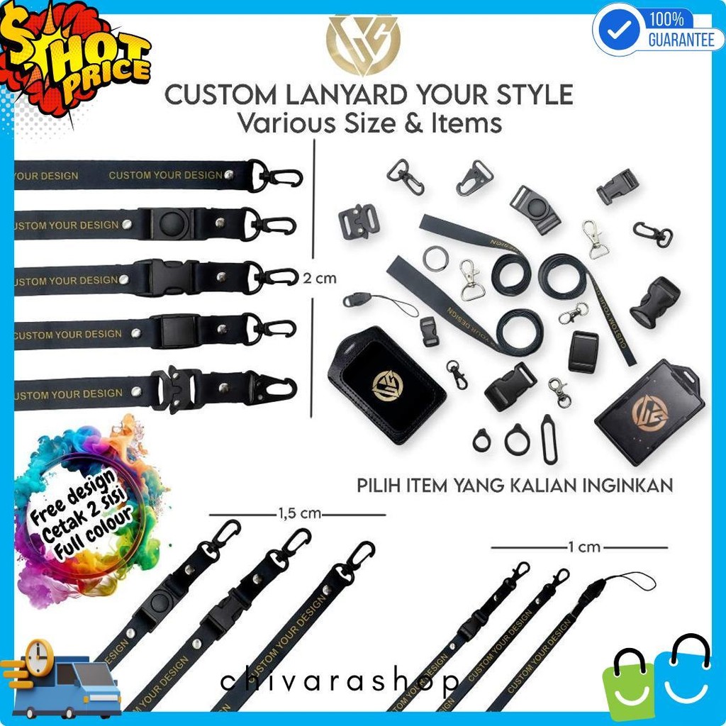 

Lanyard Craft Custom Nama Special Edition Circuit Board V2 Diskon Setengah Harga