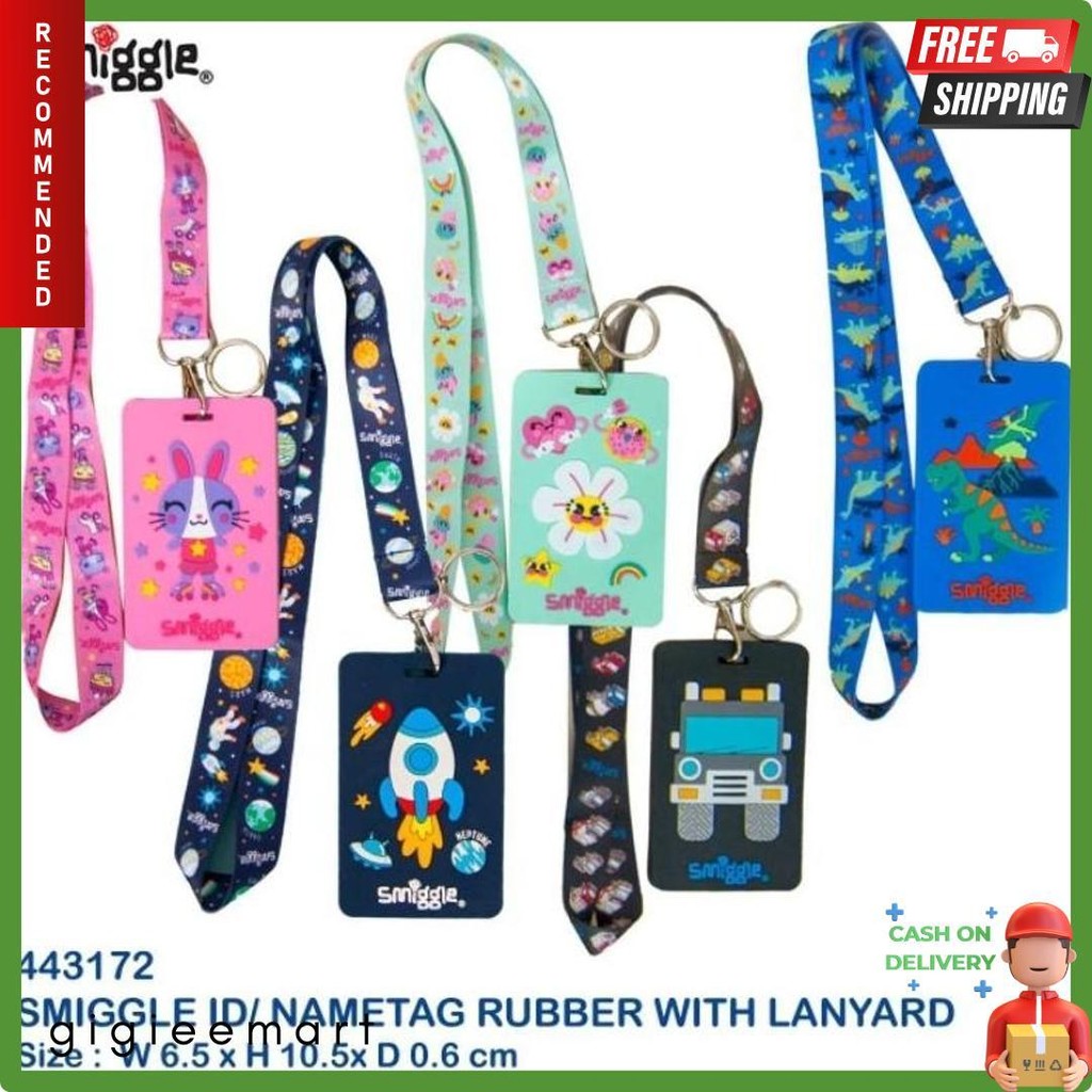 

Smiggle Bag Tag Card Holder Dengan Tali Lanyard Flash Sale! Diskon Hingga 70%