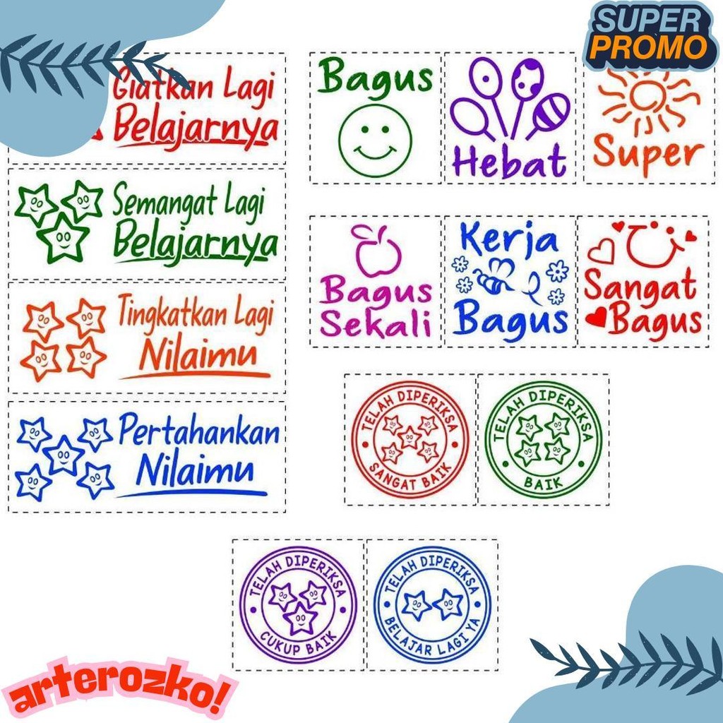 

Stempel Nilai Guru / Penilaian / Koreksi / Checked Terlaris! Produk Ini Banyak Dicari