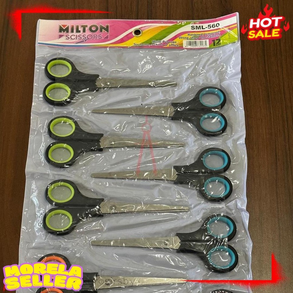 

Gunting (12Pcs) Renteng Milton Sml 560 Flash Sale! Diskon Hingga 70%
