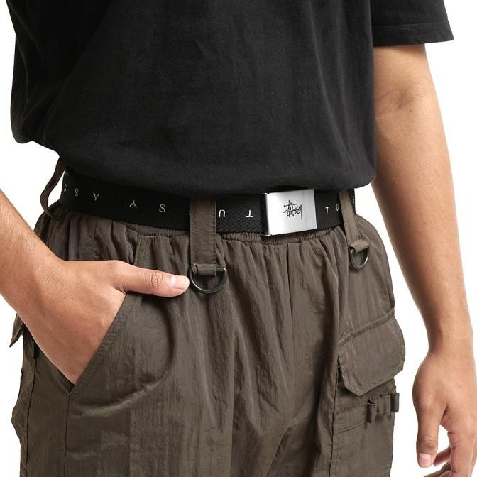 new  Stussy Small Text Webbing Belt