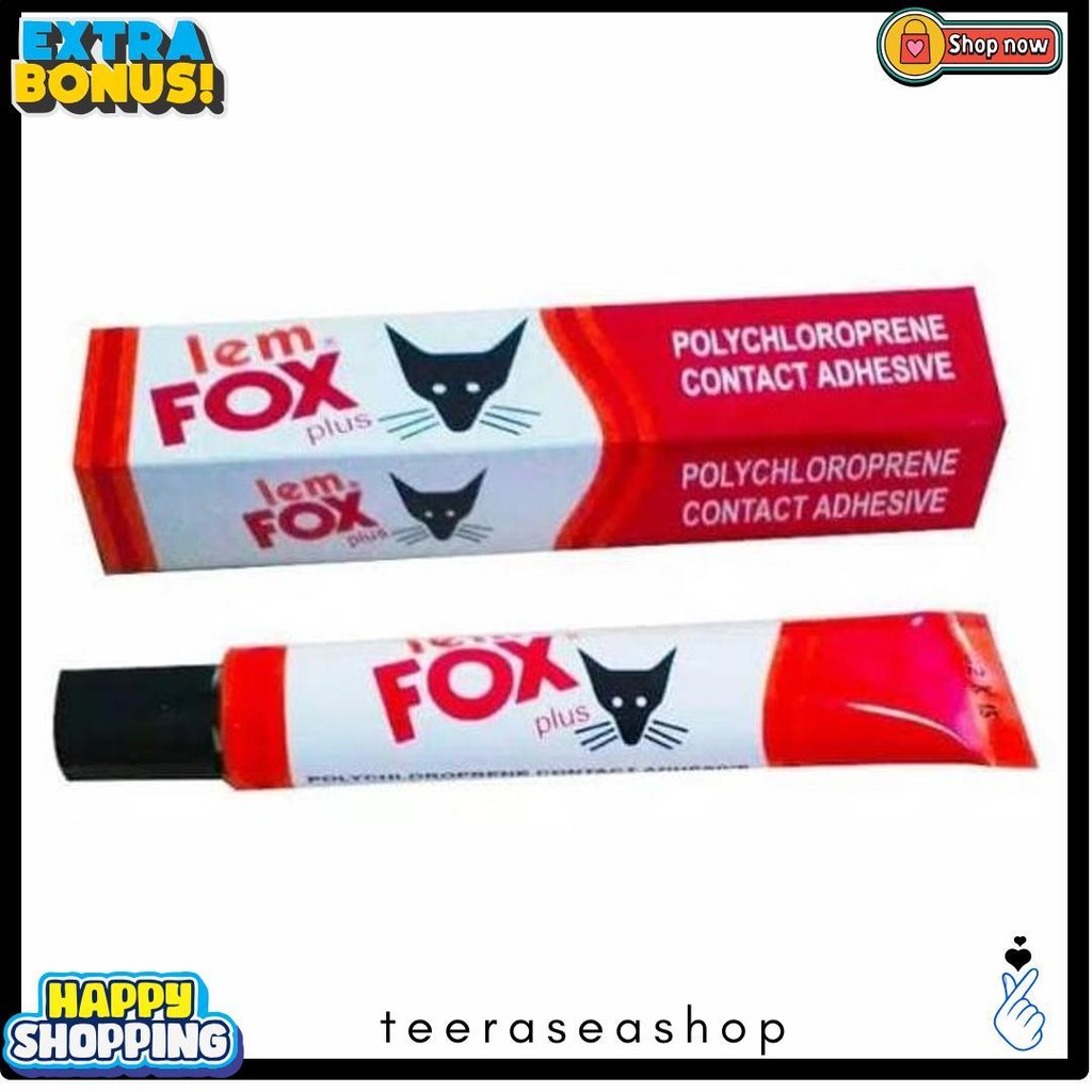 

Lem Fox Plus Tube 20G Original (1 Lusin) / Grosir/Ecer - Kulakan Online Diskon