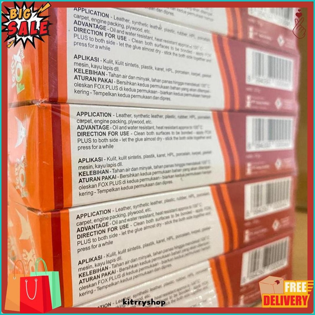 

Lem Fox Plus Tube 20G Original (1 Lusin) / Grosir/Ecer - Kulakan Online Flash Sale! Diskon Hingga 70%