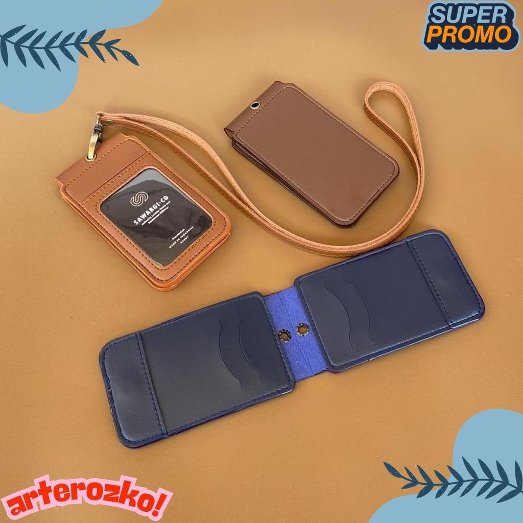 

Id Card Holder Kulit Magnet Flip 2 Sisi By Sawargico - Raski Terlaris! Produk Ini Banyak Dicari