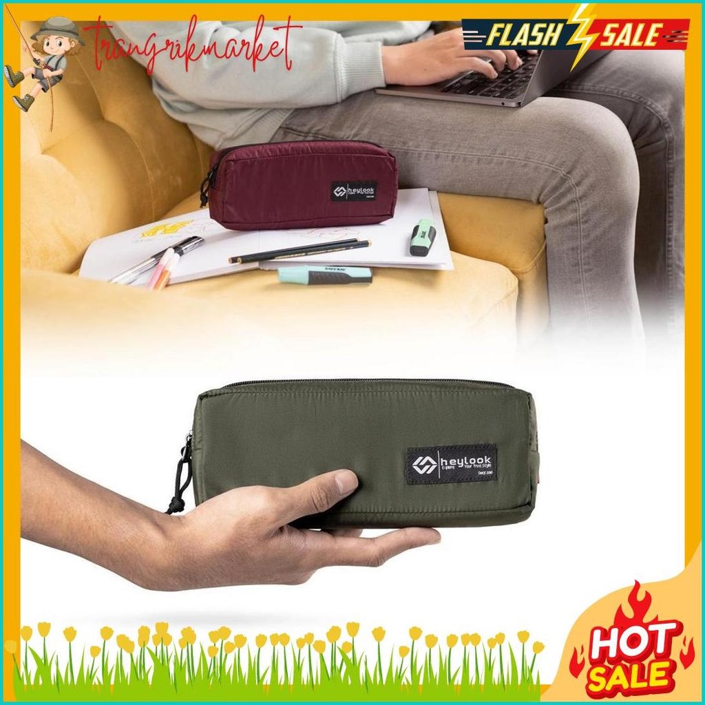 

Heylook Official - Tempat Pensil Nami Kotak Pensil Simple Pencil Case Kostak Anak Atk Sekolah Kuliah Kantor Kerja Diskon Setengah Harga