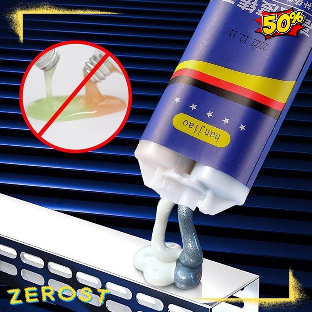 

100G Untuk Reparasi Mobil / Rumah (Lem Besi Kayu Kaca Plastik Karet Metal)Lem Perekat Super Pasta Perbaikan Metal Casting Glue Diskon Setengah Harga