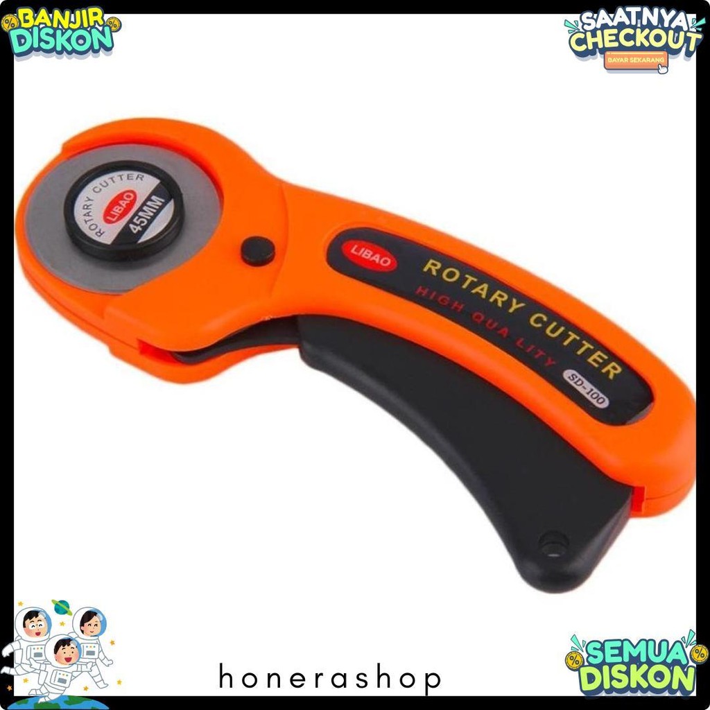 

Rotary Cutter 45Mm / Refill Cutter/ Alat Gunting Potong Bahan Kain Alat Potong Terlaris! Produk Ini Banyak Dicari