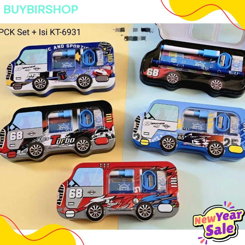 

Kotak Pensil Bahan Kaleng Model Truk Besar Pencil Case Tempat Pensil Terlaris! Produk Ini Banyak Dicari