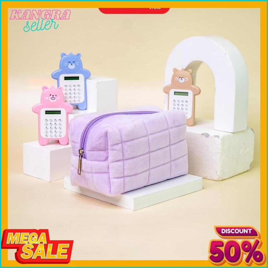 

Flashee Kotak Pensil Aesthetic Korea Bulu Lucu Cloudy Pencil Bag Large Tempat Pensil Sekolah Flashee Muji Style Muat Banyak Kapasitas Besar Multifungsi Diskon Setengah Harga