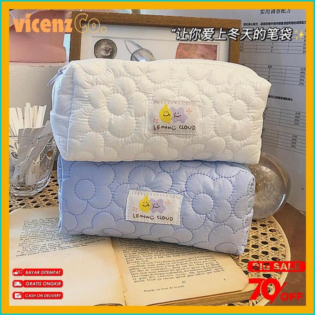 

Kensho Kotak Pensil Sleting Motif Bunga Flower Handle Pastel Bahan Parasut Korea / Pouch Makeup Aesthetic / Tas Aksesoris Wanita Lucu Import / Zipper / Flowers Terlengkap Dan Termurah