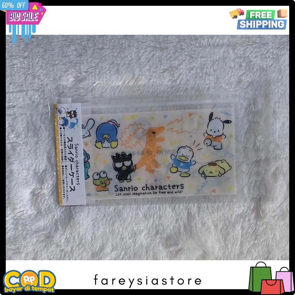 

Slider Pouch My Melody Dan Kuromi Hangyodon Cinnamoroll Sanrio Characters Sanrio Original Japan Diskon