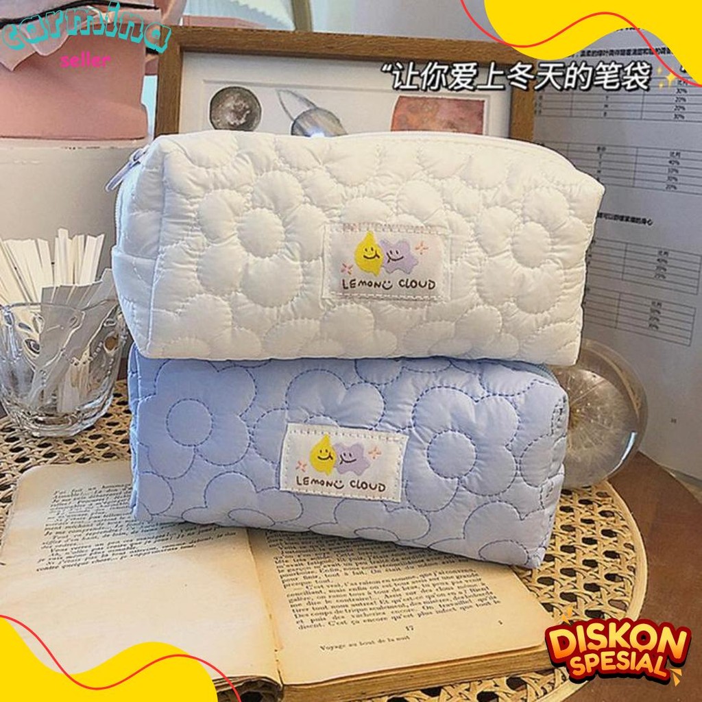 

Kensho Kotak Pensil Sleting Motif Bunga Flower Handle Pastel Bahan Parasut Korea / Pouch Makeup Aesthetic / Tas Aksesoris Wanita Lucu Import / Zipper / Flowers Terlengkap Dan Termurah