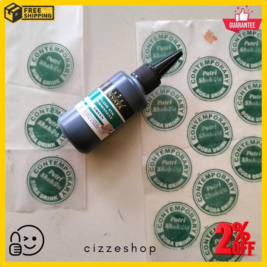 

Tinta Permanent Untuk Stempel Flash Otomatis, Media Plastik ,Isi 100 Ml Flash Sale! Diskon Hingga 70%