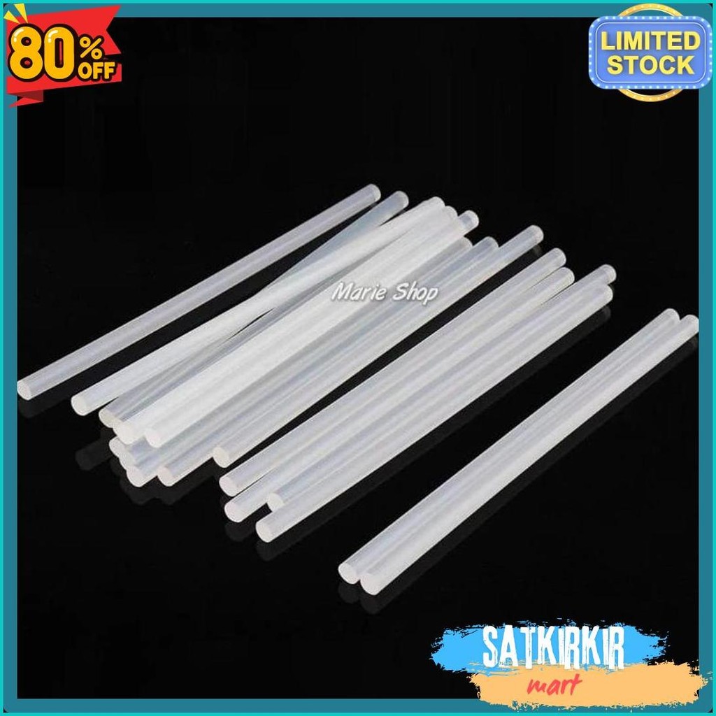 

100 Pc Isi Lem Tembak Refill Glue Stick - Lem Lilin Stick Bakar Perekat Kerajinan Tangan Multifungsi Lem Bakar Terlengkap Dan Termurah