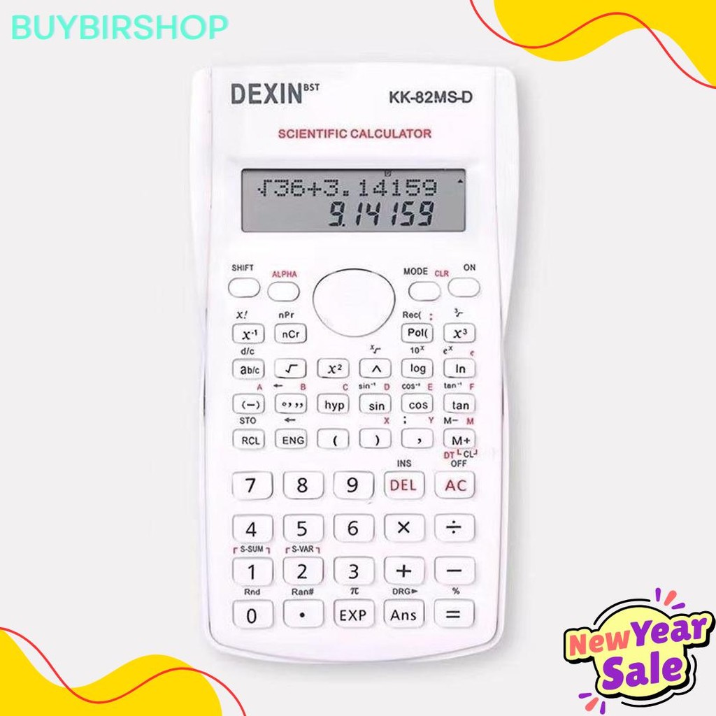 

Kalkulator Ilmiah Scientific Dexin Kk-82Ms Diskon