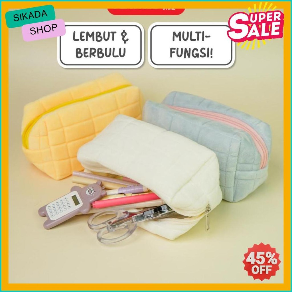 

Flashee Kotak Pensil Aesthetic Korea Bulu Lucu Cloudy Pencil Bag Large Tempat Pensil Sekolah Flashee Muji Style Muat Banyak Kapasitas Besar Multifungsi Flash Sale! Diskon Hingga 70%