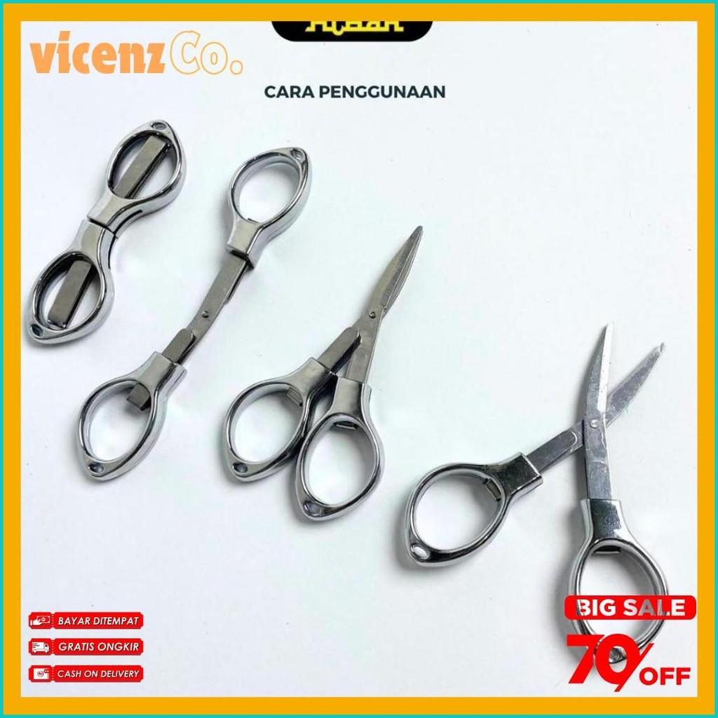 

Gunting Stainless Portable Perlengkapan Haji Dan Umroh Hiban Store Terlaris! Produk Ini Banyak Dicari