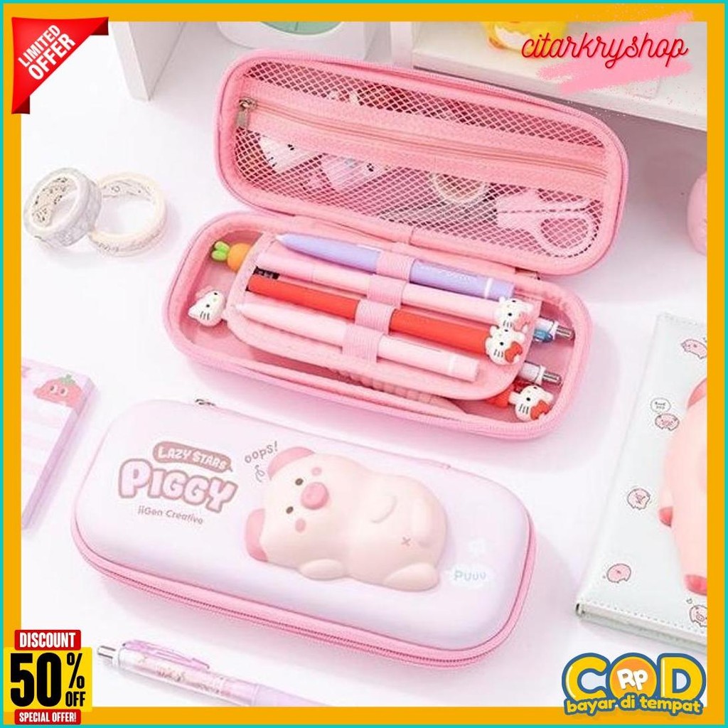 

Tempat Pensil 3D Squishy Anak Sekolah Bahan Eva Kotak Alat Tulis Timbul Hardcase Flash Sale! Diskon Hingga 70%