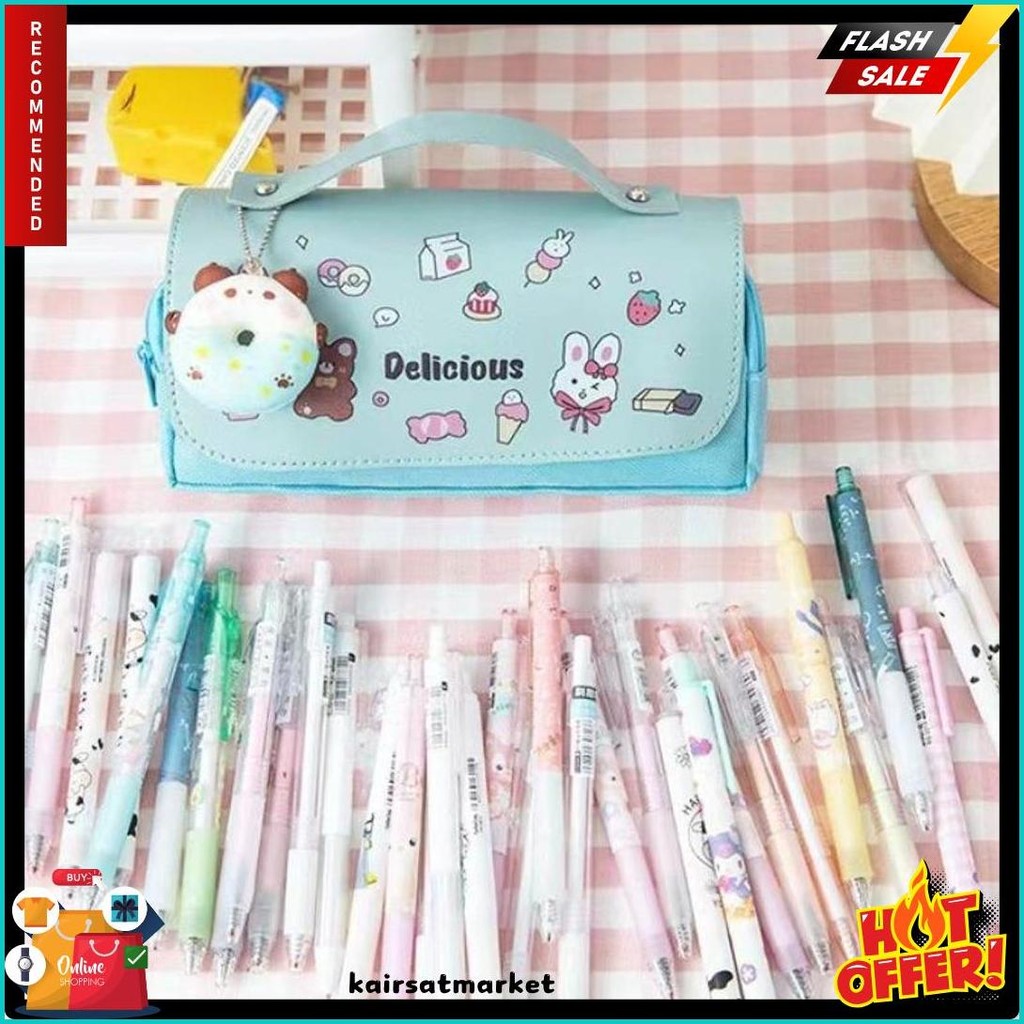 

Tas Pensil Kapasitas Besar Dengan Aksesori Stress Relief Bahan Tahan Air,Berbagai Pilihan Diskon