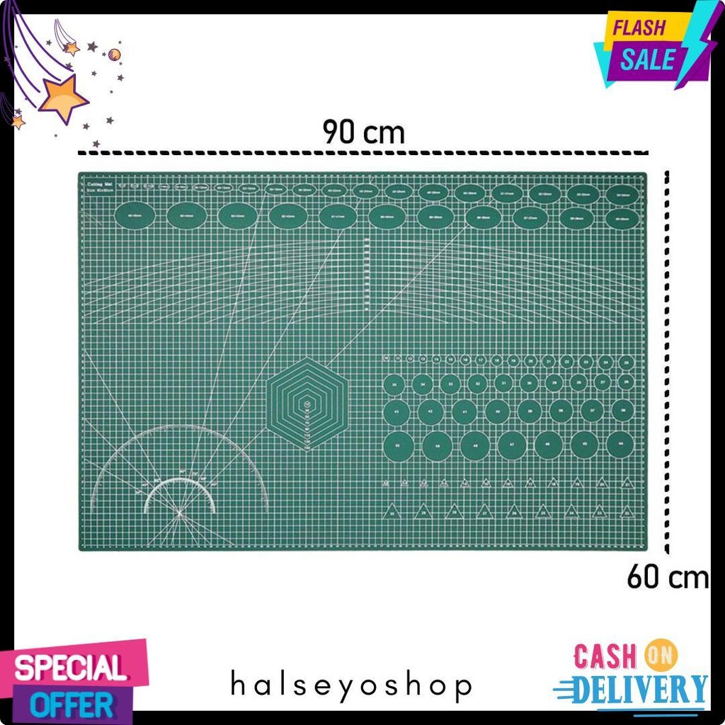 

Working Pad Cutting Mat A1 Alas Potong Papan Kerja A1 90 X 60 Cm Flash Sale! Diskon Hingga 70%