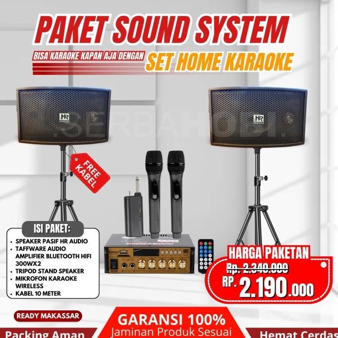 :::::::] PAKET SOUND SYSTEM SET SIAP PAKAI LENGKAP
