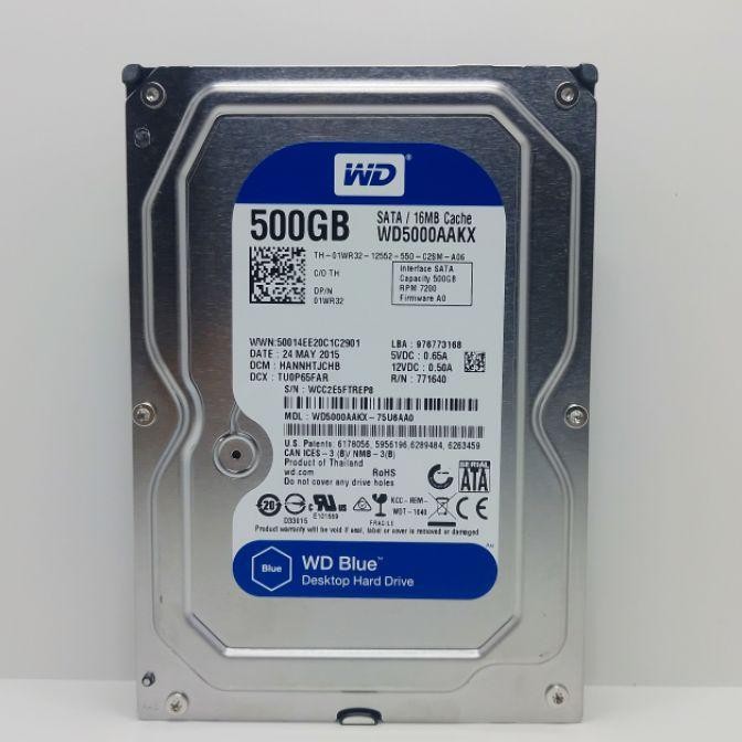 Hardi Gb Wd Blue Barracuda Ata 35 Inchi Hdd Gb Pc Cpu Baru 0 Day
