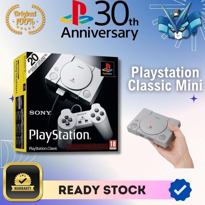 Terlaris Playstation Classic Mini / Ps Classic Mini Console / Ps1 / Ps One Classic Mini Console Read