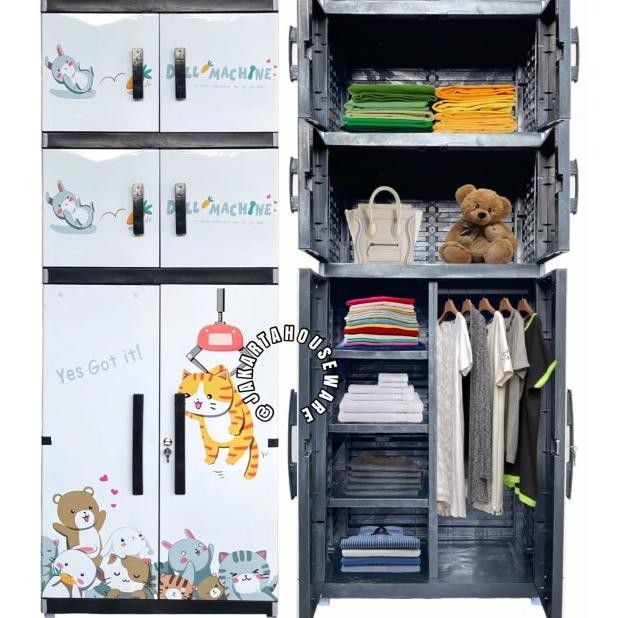 Lemari Paaian Gantung Lemari Plati Hanger Lemari Jumbo Mr Plat