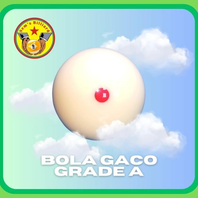 Bola Gaco Titik 6 Billiard. - Gaco Bilyar - Biliar Co