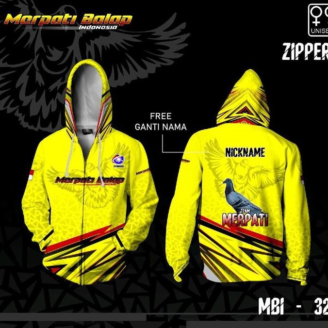 Hoodie Merpati Balap Jersey Hoodie Team Merpati Kaos Olahraga Outdoor Co