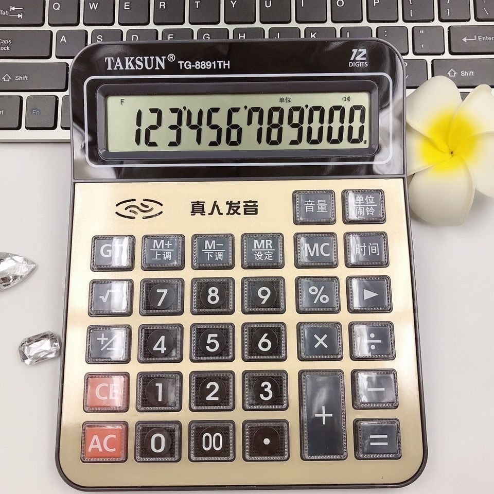 

Kalkulator Suara Besar Perlengkapan Kantor Keuangan Akuntansi