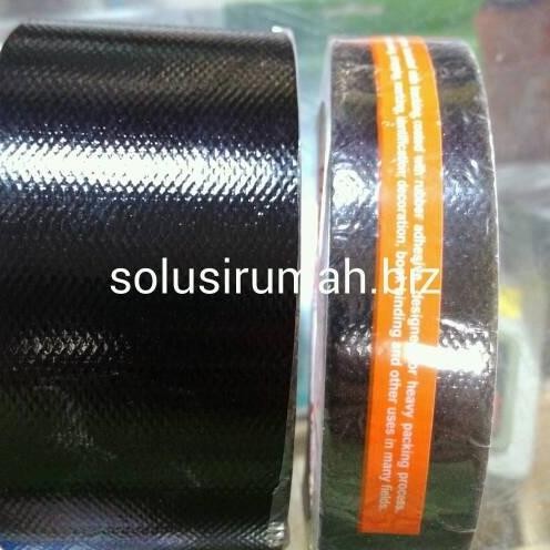 *#*#*#] isolasi 2" hitam cloth isolasi terpal duct tape isolasi hitam kain