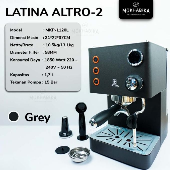 Mesin Kopi Espresso Latina Altro PID Single Boiler Semi Pro