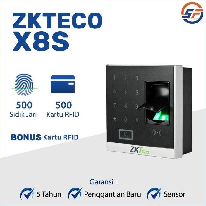 `````````] DISKON ZKTeco X8S Access Control Akses Kontrol Pintu