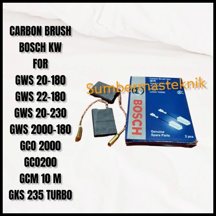 Carbon Brush Gerinda Tangan 7" Bosch Gws 22-180 Areng Bosch Gws22-180