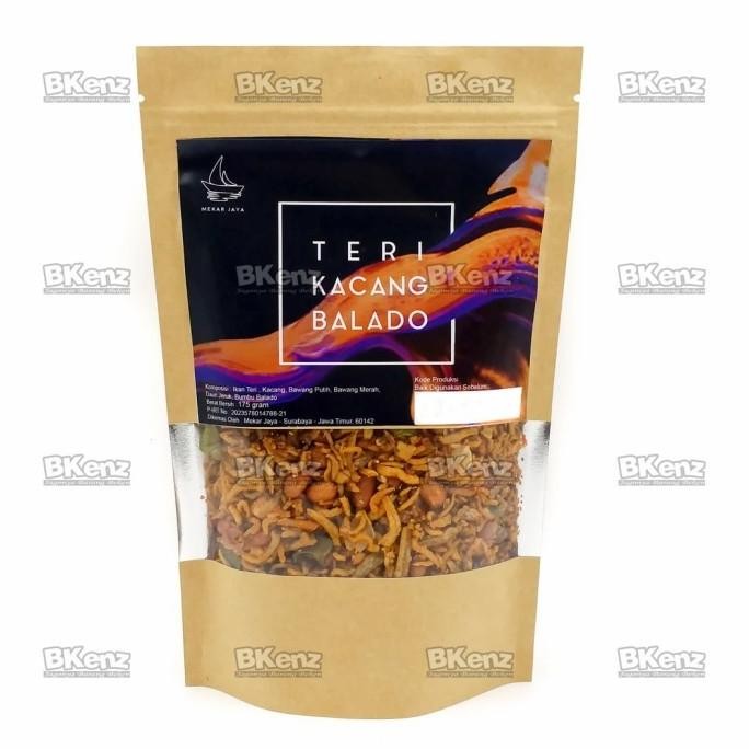 

(Good) Teri Nasi Kacang Balado Teri Medan Goreng Crispy Krispi Siap Makan