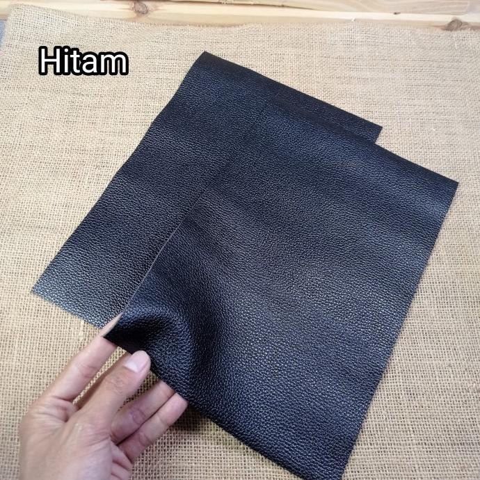 (Good) Bahan Kulit Sapi lembaran Motif Kulit Jeruk