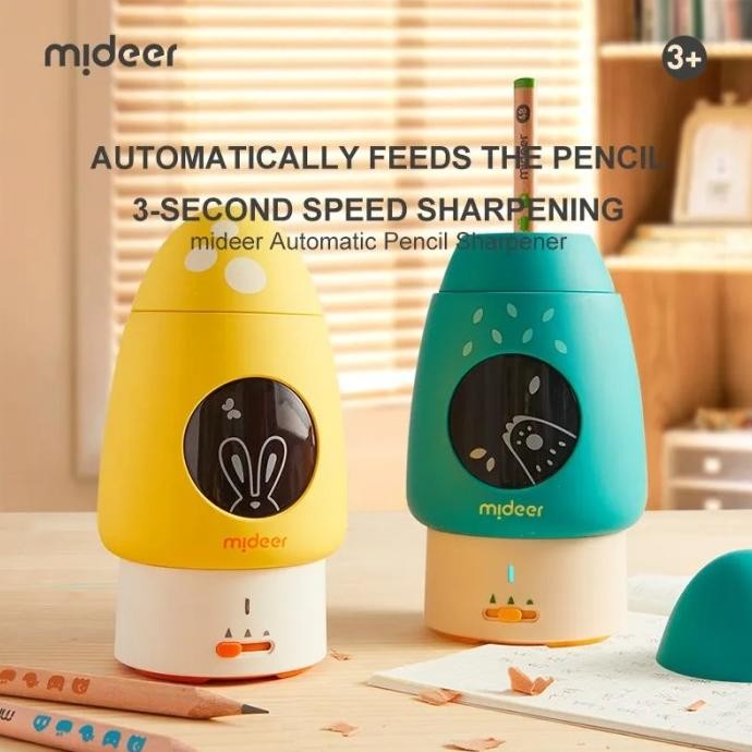 

BEBAS ONGKIR - Mideer Automatic Pencil Sharpener Nature Theme Mainan Edukasi Anak