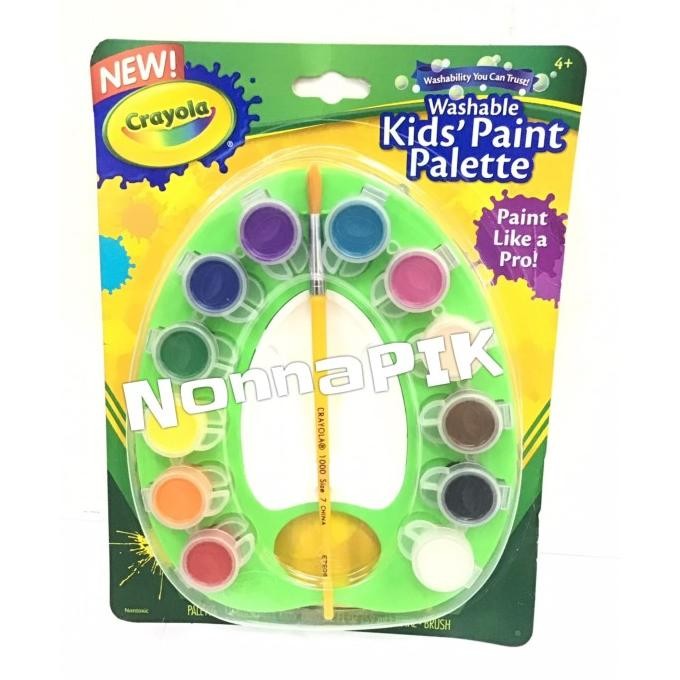 

Baru Crayola Kids Washable Paint Pallet Premium