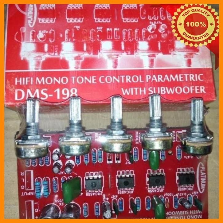[JIM] KIT TONE CONTROL PARAMETRIK PLUS SUBWOOFER DMS 198 / DMS198 / DMS 198