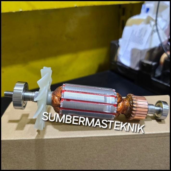 Armature Ryu Rsg100-4 Angker Mesin Gerinda Ryu Rsg 100-4 Kw