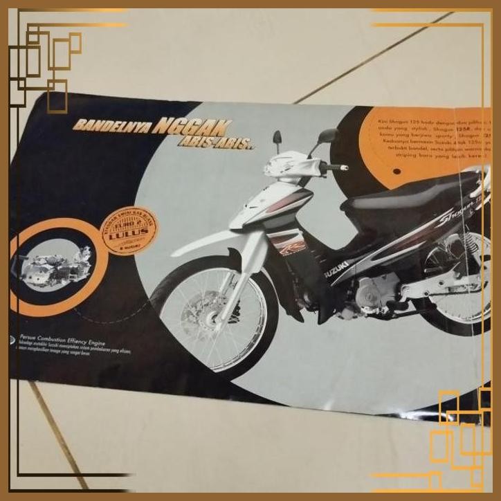 [YNM] BROSUR SUZUKI SHOGUN 125 R DAN SHOGUN 125 SP TIPE FD SHOGUN SP FD