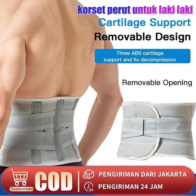 Korset Perut Untuk Laki Laki /  Korset Untuk Laki Laki / Korset Pria Kerja Berat / Gym Belt / Pelind
