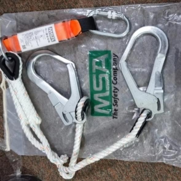 

Lanyard Msa Double Hook Original New Stok