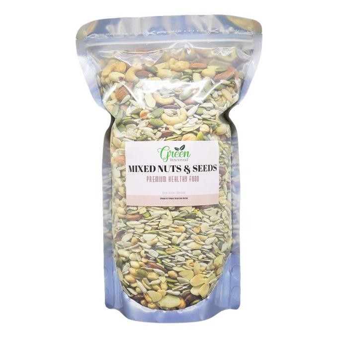 

(Good) MIXED NUTS & SEEDS 1 KG PREMIUM - TRAIL MIX NUT & SEED MIXNUT 1000 GR