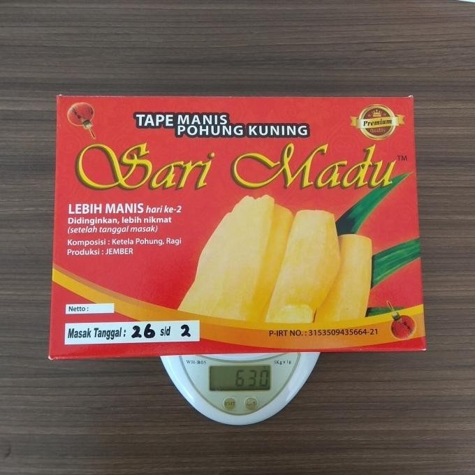 

(Good) tape sari madu / tape madu / tape jember / tape singkong