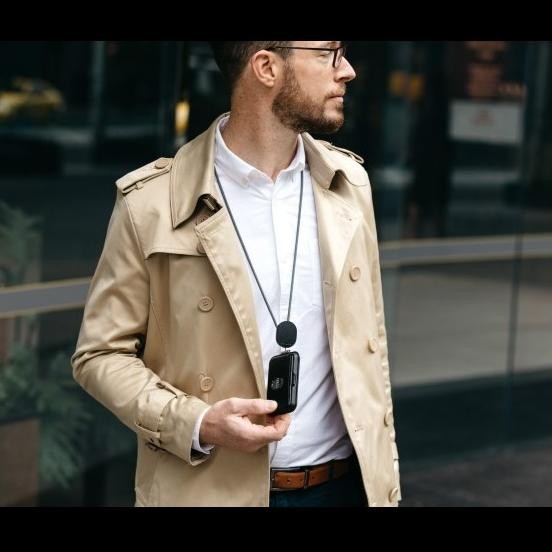 

NEW Name Tag ID Card Holder PRO with Landyard Orbitkey