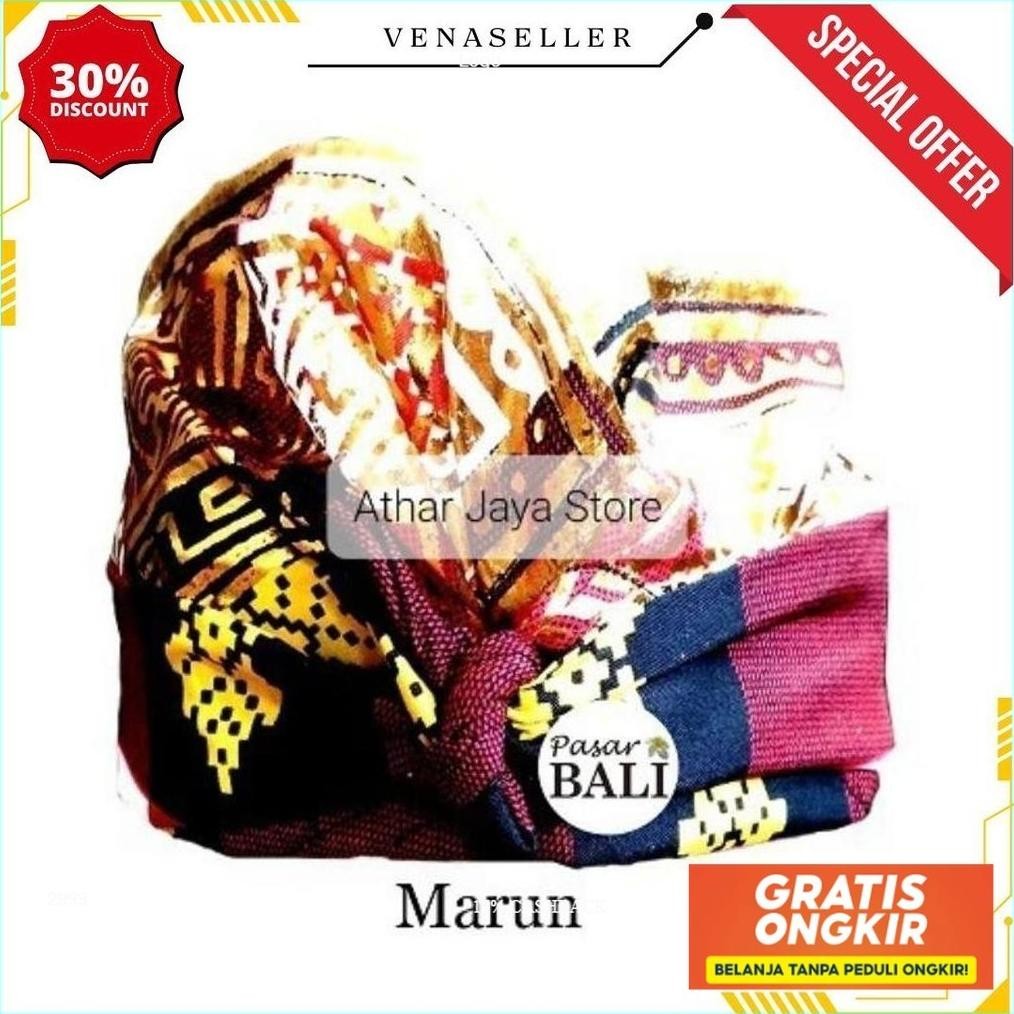 Udeng Bali Jadi / Udeng Bali Instan / Udeng Bali Prada Termurah Banget Original