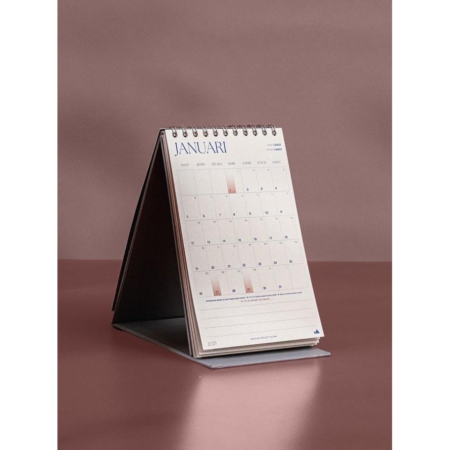 

TERMURAH - Desk Calendar 2025 - Kalender Meja 2025