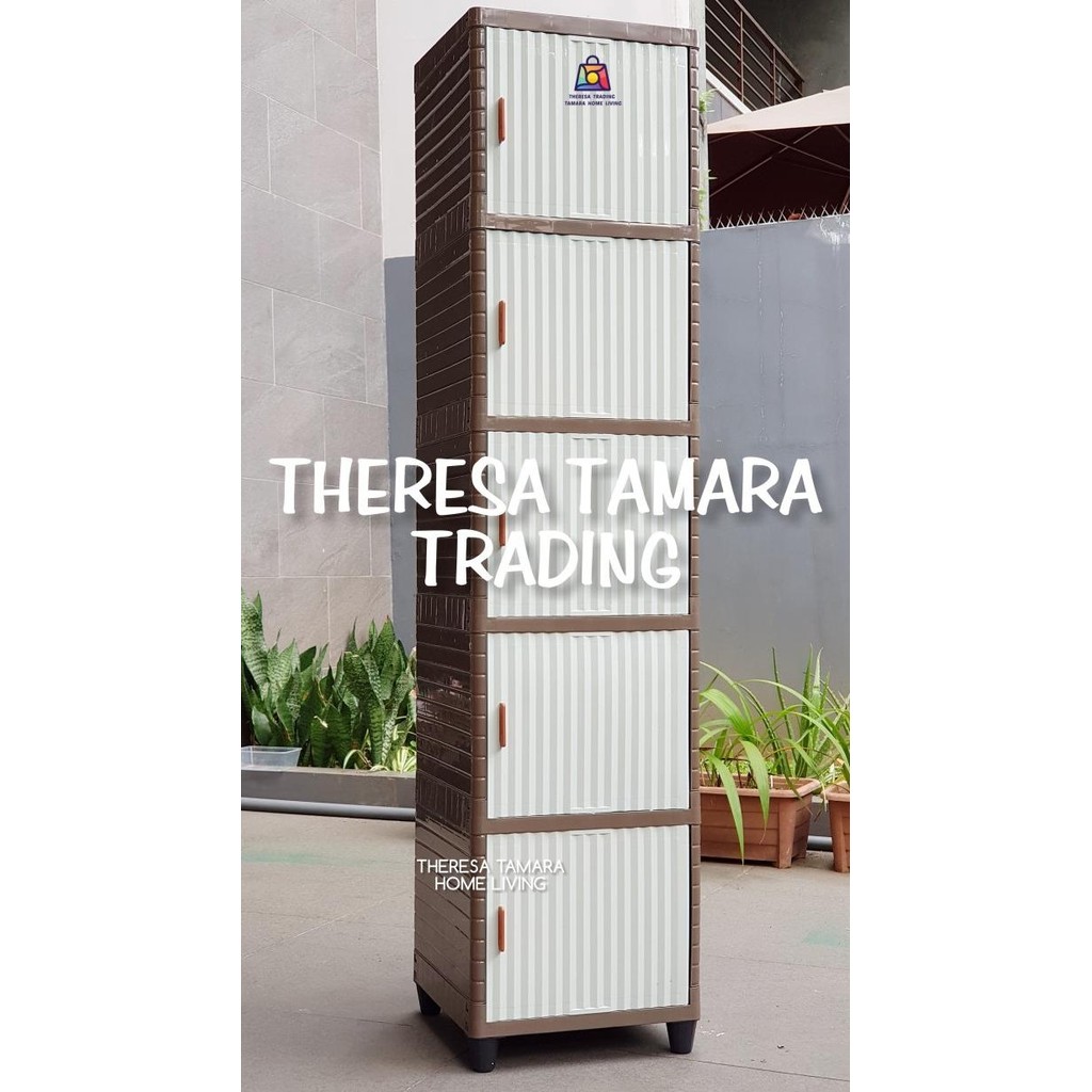 TERMURAH - LEMARI LOKER LOCKER PLASTIK CLUB FAL 5 ALFA LINE 5 SUSUN 5 NEW DESIGN